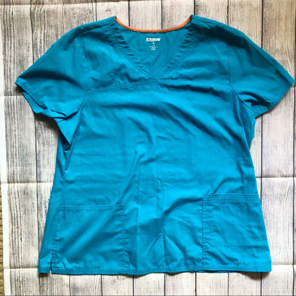 ▪️Teal Scrub Top▪️